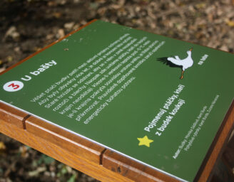 Stezka v zátiší ve Vodňanech